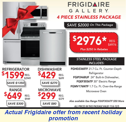 Frigidaire Appliance Rebates